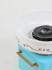 Белый аппарат для приготовления сахарной ваты дома Carnival Cotton Candy Maker