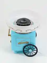 Белый аппарат для приготовления сахарной ваты дома Carnival Cotton Candy Maker