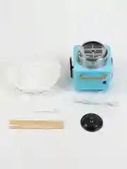 Белый аппарат для приготовления сахарной ваты дома Carnival Cotton Candy Maker