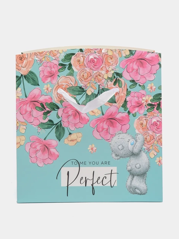 Подарочный пакет, Пакет-коробка, "Perfect", Me To You, 28 х 20 х 13 см