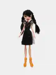 Угольный кукла "Уэнсдей Аддамс", Wednesday Addams, Венсдей, Монстр Хай
