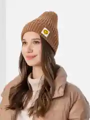 Бордовый шапка женская