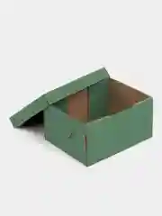 Белый коробка для хранения вещей складная, с ручками