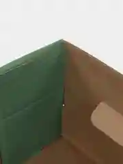 Белый коробка для хранения вещей складная, с ручками