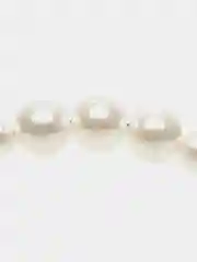 Белый ободок из жемчуга
