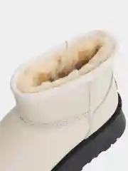 Молочный угги женские, натуральные