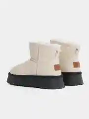 Молочный угги женские, натуральные
