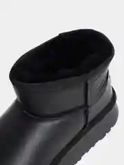 Черный угги женские, натуральные