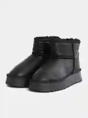 Черный угги женские, натуральные