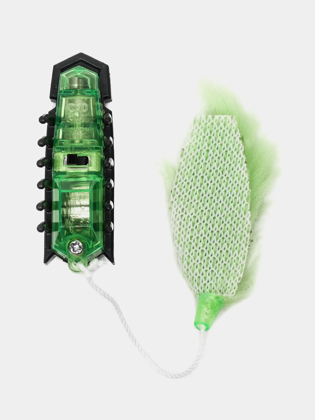 Игрушка для кошек интерактивная, микроробот Hexbug "Нано Той",чёрно-зелёная, 4.5х1.5х1.5см