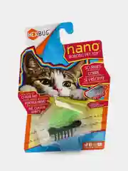 Игрушка для кошек интерактивная, микроробот Hexbug "Нано Той",чёрно-зелёная, 4.5х1.5х1.5см