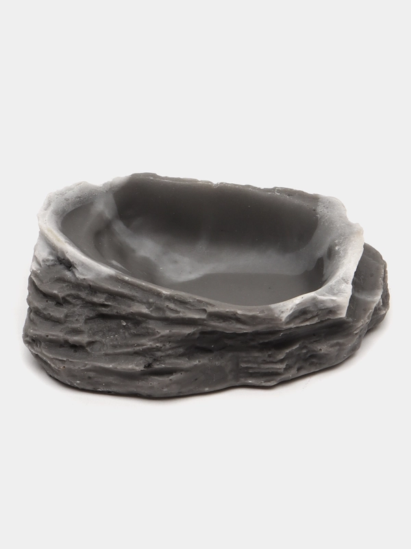 Кормушка-поилка для рептилий LUCKY REPTILE "Granite", 7.5 x 6 x 2 см