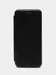 Черный чехол книжка для Huawei Honor P20 / 20 Pro / 30 / 8X / PSmart 2018 / 9X Lite / Mate 20 Lite / P40 / 10 / Y6P