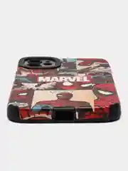 Красный чехол на Айфон 11, "Марвел", "Человек паук", 4 принта, чехол на iPhone 11
