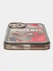 Серый чехол на Айфон 11, "Марвел", "Человек паук", 4 принта, чехол на iPhone 11