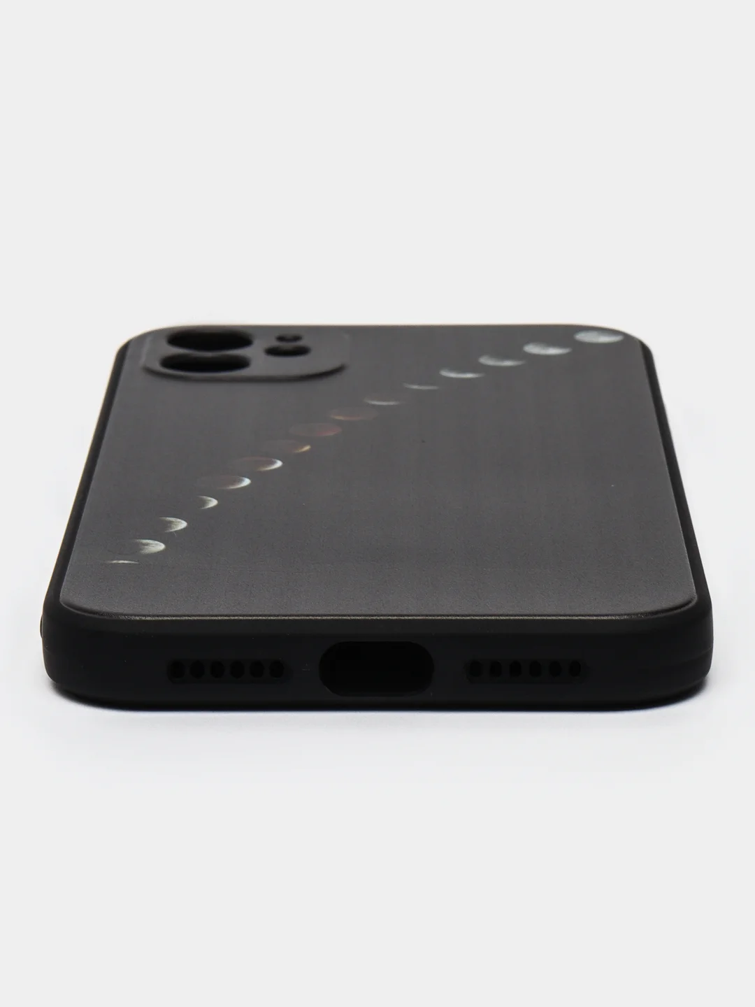 Разноцветный чехол на айфон 11, Луна, moon, 3 принта, чехол для iPhone 11 с принтом