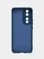 Темно-синий чехол Silicone Cover для Honor 90 (Хонор 90), силиконовый
