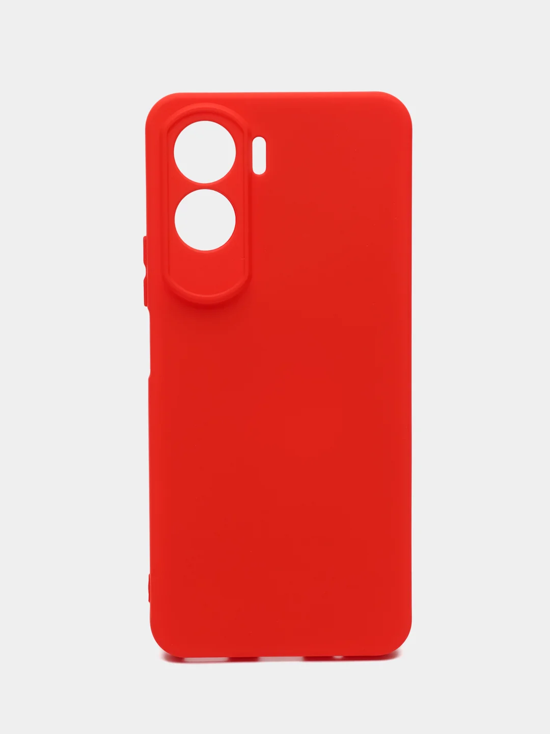Алый чехол Silicone Cover для Honor 90 Lite (Хонор 90 Лайт), силиконовый