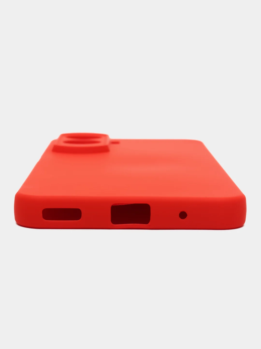 Алый чехол Silicone Cover для Honor 90 Lite (Хонор 90 Лайт), силиконовый