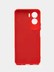 Алый чехол Silicone Cover для Honor 90 Lite (Хонор 90 Лайт), силиконовый
