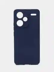 Темно-синий чехол Silicone Cover для Xiaomi Redmi Note 13 Pro Plus + (Нот 13 Про Плюс), силиконовый