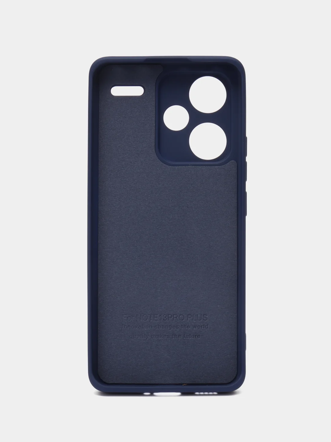 Темно-синий чехол Silicone Cover для Xiaomi Redmi Note 13 Pro Plus + (Нот 13 Про Плюс), силиконовый