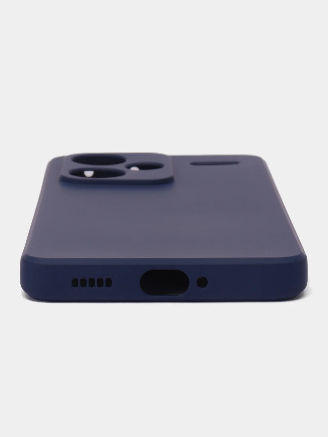 Темно-синий чехол Silicone Cover для Xiaomi Redmi Note 13 Pro Plus + (Нот 13 Про Плюс), силиконовый