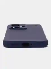 Темно-синий чехол Silicone Cover для Xiaomi Redmi Note 13 Pro Plus + (Нот 13 Про Плюс), силиконовый