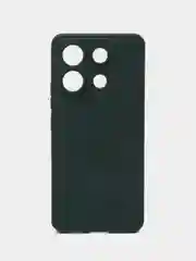 Тёмно-зелёный чехол Silicone Cover Xiaomi Redmi Note 13 Pro 5G (Сяоми Редми Нот 13 Про 5G), силиконовый