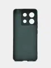 Тёмно-зелёный чехол Silicone Cover Xiaomi Redmi Note 13 Pro 5G (Сяоми Редми Нот 13 Про 5G), силиконовый