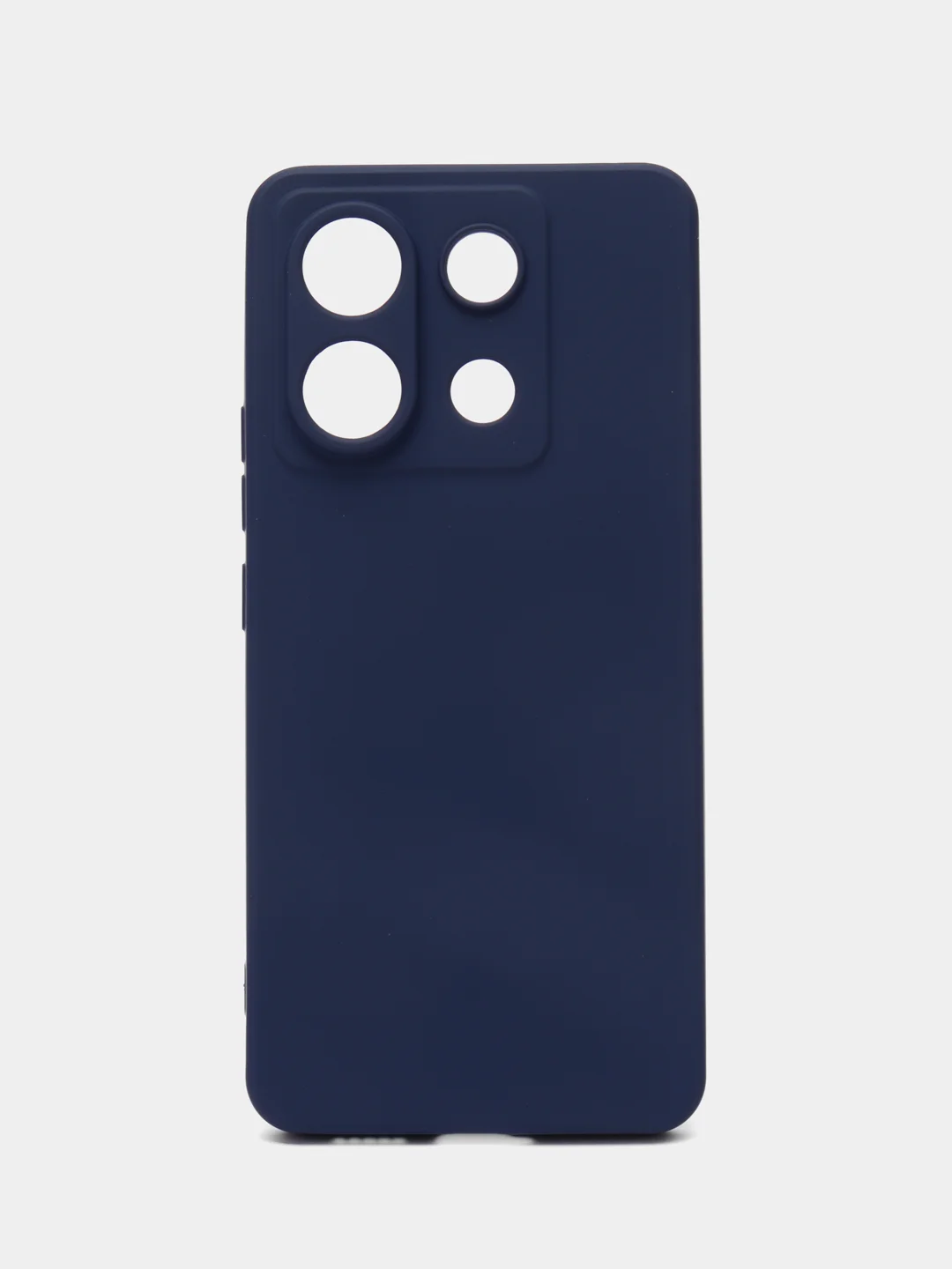 Темно-синий чехол Silicone Cover Xiaomi Redmi Note 13 Pro 5G (Сяоми Редми Нот 13 Про 5G), силиконовый