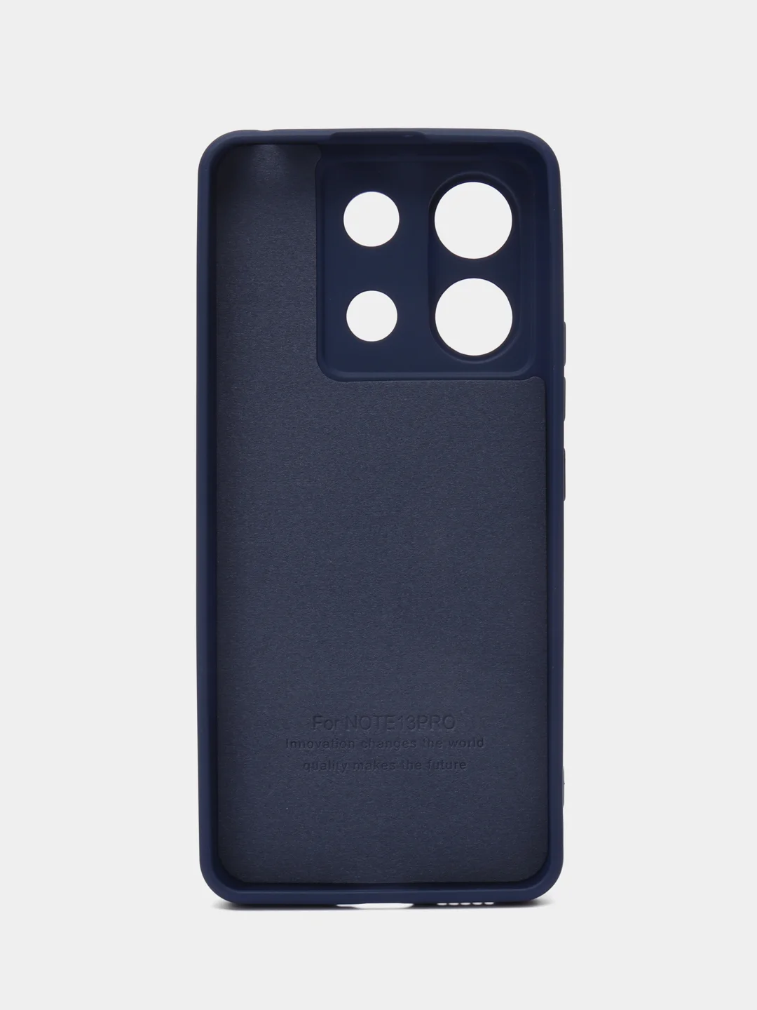 Темно-синий чехол Silicone Cover Xiaomi Redmi Note 13 Pro 5G (Сяоми Редми Нот 13 Про 5G), силиконовый