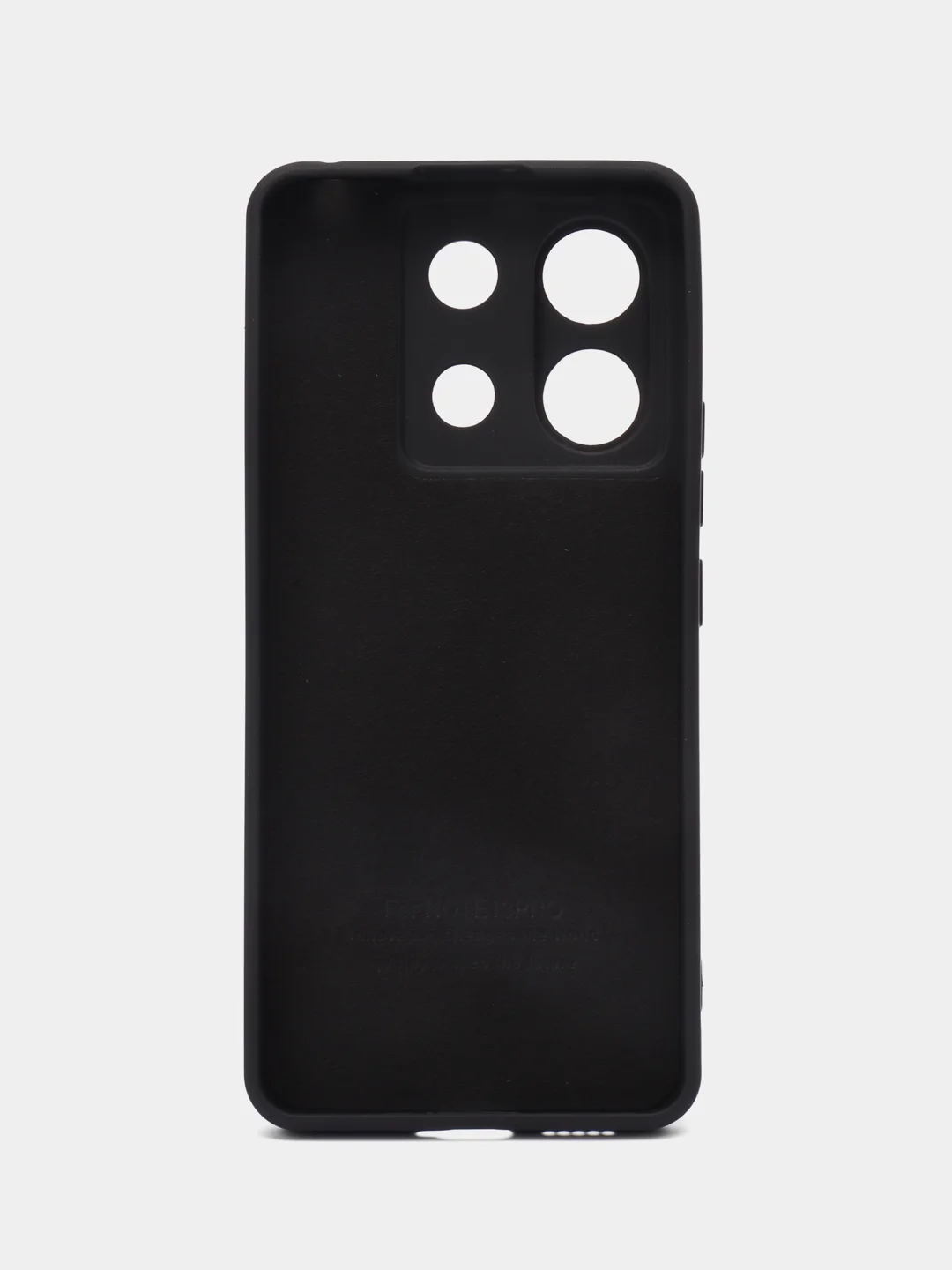 Черный чехол Silicone Cover Xiaomi Redmi Note 13 Pro 5G (Сяоми Редми Нот 13 Про 5G), силиконовый