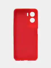 Красный чехол Silicone Cover для Honor 90 Lite (Хонор 90 Лайт), силиконовый
