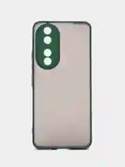 Морской чехол матовый на Honor 90 (Хонор 90), пластиковый, с цветными кнопками