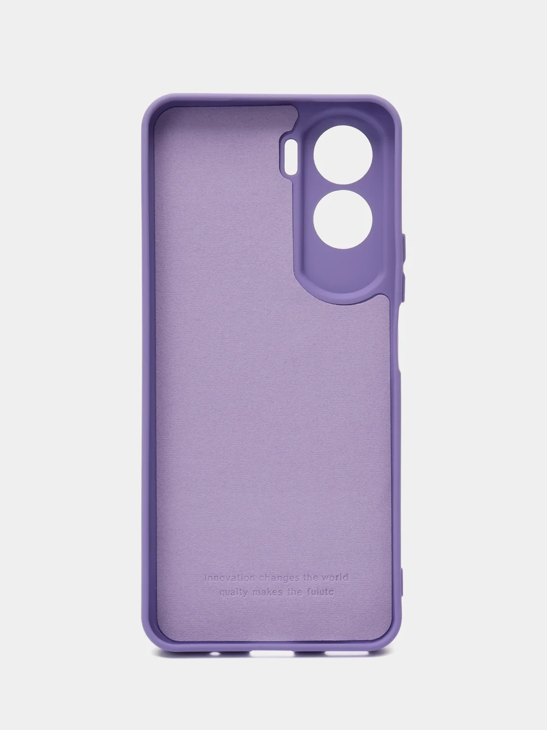 Сиреневый чехол Silicone Cover для Honor 90 Lite (Хонор 90 Лайт), силиконовый