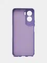 Сиреневый чехол Silicone Cover для Honor 90 Lite (Хонор 90 Лайт), силиконовый
