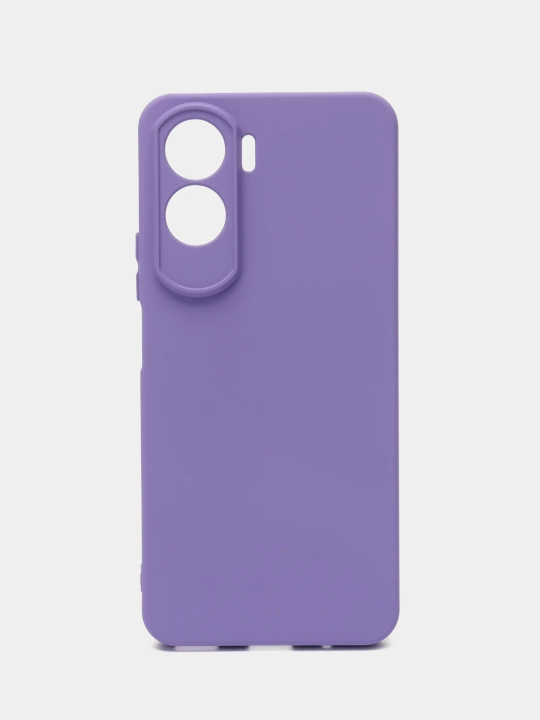 Сиреневый чехол Silicone Cover для Honor 90 Lite (Хонор 90 Лайт), силиконовый