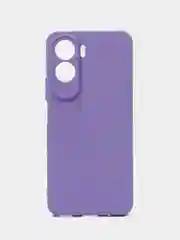 Сиреневый чехол Silicone Cover для Honor 90 Lite (Хонор 90 Лайт), силиконовый
