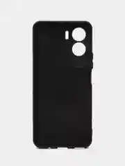Угольный чехол Silicone Cover для Honor 90 Lite (Хонор 90 Лайт), силиконовый