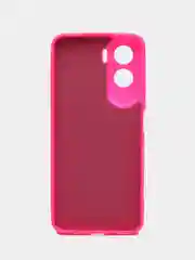 Фуксия чехол Silicone Cover для Honor 90 Lite (Хонор 90 Лайт), силиконовый