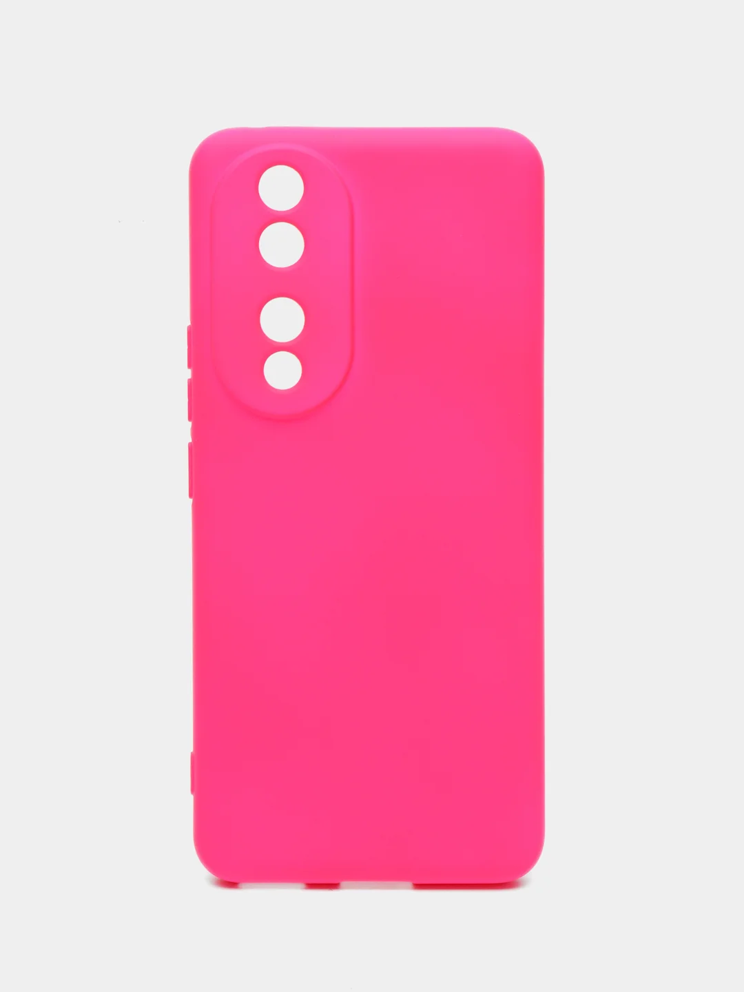 Фуксия чехол Silicone Cover для Honor 90 (Хонор 90), силиконовый