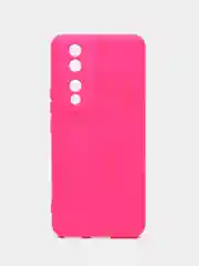 Фуксия чехол Silicone Cover для Honor 90 (Хонор 90), силиконовый