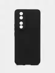 Черный чехол Silicone Cover для Honor 90 (Хонор 90), силиконовый