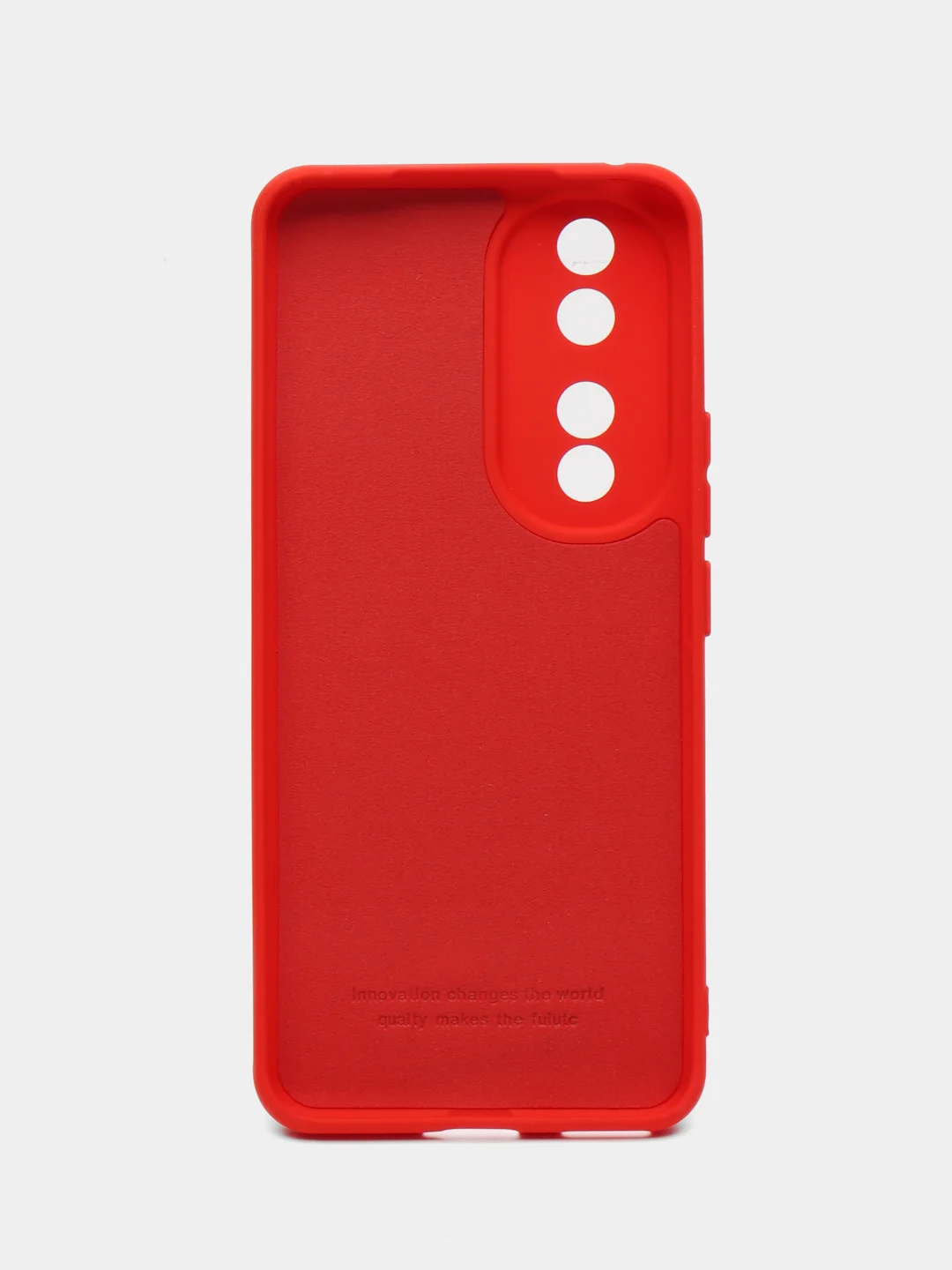 Алый чехол Silicone Cover для Honor 90 (Хонор 90), силиконовый