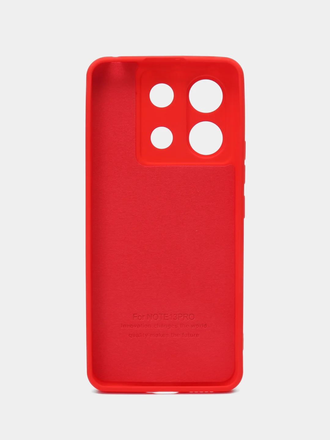 Красный чехол Silicone Cover Xiaomi Redmi Note 13 Pro 5G (Сяоми Редми Нот 13 Про 5G), силиконовый
