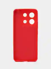 Красный чехол Silicone Cover Xiaomi Redmi Note 13 Pro 5G (Сяоми Редми Нот 13 Про 5G), силиконовый