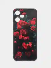 Оранжевый чехол для Tecno POVA Neo 3, с принтом, с рисунком, Техно Пова Нео 3