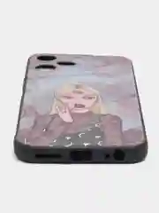 Пудровый чехол для Tecno POVA Neo 3, с принтом, с рисунком, Техно Пова Нео 3