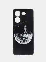 Мятный силиконовый чехол для Tecno POVA 5, с принтом, с рисунком, Техно Пова 5